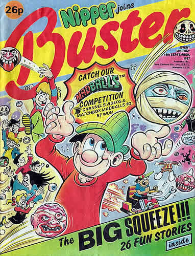 Nipper and Buster from September 1987