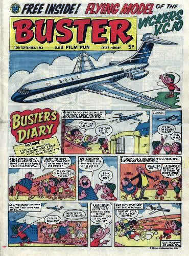 Buster and Film Fun from September 1962
