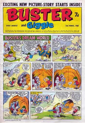 Buster and Giggle from March 1968