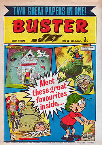 Buster Meets Jet, October 1971