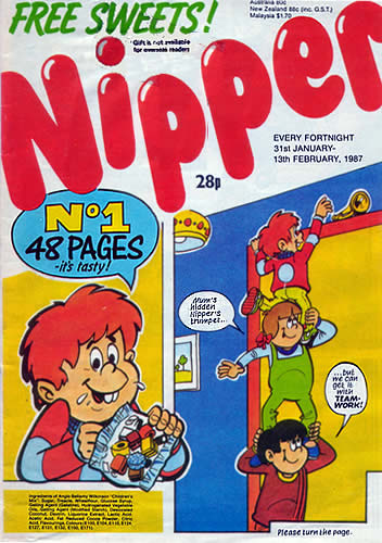 Nipper Issue 1 from January 1987