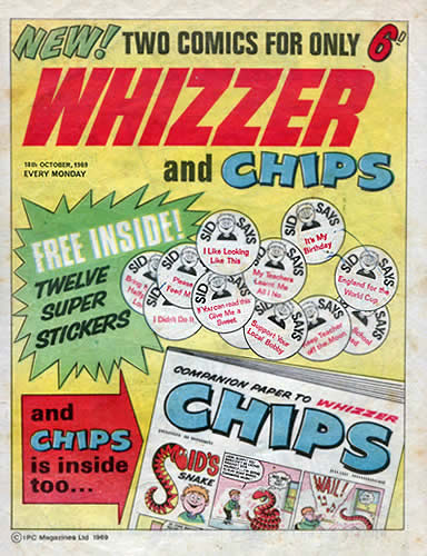 Whizzer and Chips Issue 1, October 1969